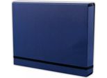 Cartella A4 Con Elastico Lux Penmate Blu Scuro