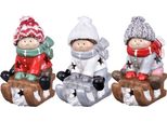 Nohel Garden Bambino Su Slitta Led In Poliresina 13X7X13Cm