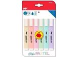 Evidenziatore Pastello 6 Pezzi