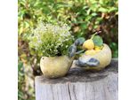Decorativo Pera Ceramica Pianta Vaso Autunno Decorazione Tavolo Balcone Giardino 25Cm