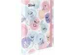 Cartella Spaziale A4 Con Elastico Disney Fashion Stitch Pattern 1