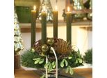Eleganti Baubles Natalizi In Vetro Per Decorazioni Festive