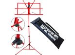 Leggio Keepdrum MUS2RD Rosso Con Borsa