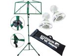 Keepdrum MUS3GR Leggio Verde Con 10 Magneti