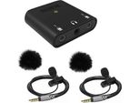 Interfaccia Rode Ai-Micro Con 2X Smartlav+ Con 2X WS05