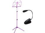 K&M 100-1 Leggio Lilla Con Luce