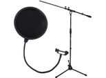 Asta Microfonica Keepdrum MS106 Con Protezione Pop