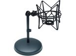 Supporto Da Tavolo Keepdrum MS032 Con Microfono Spider Nero