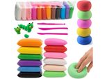 Lolex | Argilla Da Modellare - 12 Colori - Extra Elastica - Argilla Da Modellare