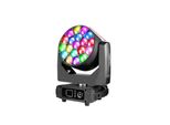 Luci A Testa Mobile A Led, Rgbw 4In1, Beam Wash Zoom, 1 Pezzo, Spina Ue
