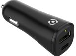 Caricatore Da Auto Planet USB-A + USB-C 32W In Plastica Riciclata Al 100% Nero