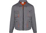 Felpa Da Lavoro Con Zip Consul Grigio 170A