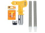 Rosfix Ugello Per Vernice Ultra Spray Modello 513 + 2 Filtri Bianchi A Dito Da 60 Mesh Per Spruzzatore Di Vernice 1 Pz.