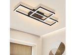 Zmh Lampada Da Soffitto Plafoniera A Led 20W Lampada Da Soggiorno Bianco Caldo Lampada Da Cucina Design Moderno Nero Lampada Da Camera Da Letto Illuminazione Angolare A Soffitto