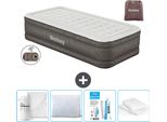 Materasso Gonfiabile Bestway - 1 Persona - 97 X 191 X 46 Cm - Marrone - Accessori Inclusi