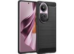 Oppo Reno 10 Pro/Oppo Reno 10 Cover - Silicone - Imoshion Custodia Morbida/Copertura Posteriore - Nero