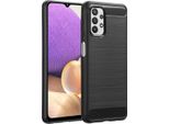 Samsung Galaxy A32 Sleeve - Silicone - Imoshion Custodia Morbida/Copertura Posteriore - Nero