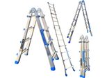 Worhan Scala Telescopica 414 Cm Scala Singola Scala Pieghevole Scala Multifunzionale Selezione Delle Dimensioni L4