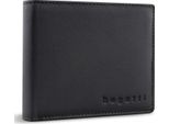 Bugatti Pelle Portafoglio Lima Rfid Wallet With Flap Darkbrown Marrone Scuro