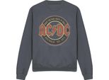 Ac/Dc - Felpa "Est. '73"" Per Uomo/Donna Unisex TV11178 (S) (Charcoal)"
