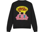Beavis & Butthead - Felpa "Couch Og"" Per Uomo/Donna Unisex TV12584 (Xxl) (Nero)"