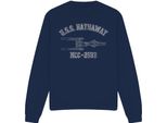 Star Trek - Felpa "Hathaway Athletic"" Per Uomini/Donne Unisex TV12067 (L) (Blu Navy)"
