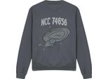Star Trek - Felpa "The Intrepid Class"" Per Uomo/Donna Unisex TV12151 (L) (Charcoal)"