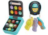 Vtech Baby Gadget Speelset, 0,5 Anni/Anni, Suoni, Funzione Parlante, Batterie Necessarie, Aaa, Plastica