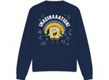 Spongebob Squarepants - Felpa "Imagination"" Per Bambini/Ragazzi Unisex TV12795 (Xl) (Marineblau)"