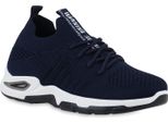 Van Hill Scarpe Da Corsa Da Donna Scarpe Sportive Scarpe Con Suola Profilata In Maglia 841672, Colore: Blu Scuro, Taglia: 36