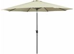 Ombrellone Marbueno Acciaio 8 Montanti D300 Cm Poliestere Beige Giardino, Piscina 10486
