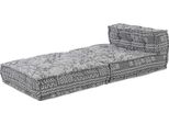 Vidaxl Divano Modulare Grigio Chiaro 70 X 70 X 56 Cm Tessuto