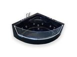 Black Shark - Vasca Idromassaggio 150 X 150 Cm Cromoterapia