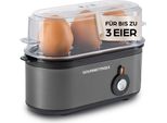 Cuociuova Di Design Gourmetmaxx Per 3 Uova Con Misurino E Foratore Per Uova - Compatto
