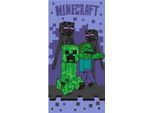 Telo Da Bagno Minecraft 70X140Cm - Telo Da Spiaggia Sketch Mobs