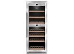 CASO Weinkühlschrank WineComfort 380 Smart, Energieeffizienz: G (A-G), schwarz (silberfarben), B:39,5cm H:100cm T:58cm, Weinkühlschränke