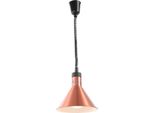 Hendi Lampada Termica Regolabile In Altezza, Conica, Rame, 230V/250W, ⌀275X(H)250Mm