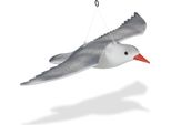 Relaxdays 4 X Spaventapasseri Per Uccelli Gabbiano Volante