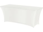Hendi Copritavolo, Rettangolare, 810910 + 810897, Bianco, 1830X760X(H)730Mm