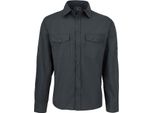 Craghoppers Expert CES001 | Expert Kiwi Camicia A Maniche Lunghe - Colore: Grigio Carbone - Taglia: M