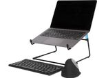 R-GO Tools Supporto Per Laptop R-Go Tools R-Go Steel Office, Adatto Per 10-22 Pollici, Nero