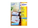 Avery J8163-15 Etichetta Per Indirizzi A Getto D'inchiostro Avery, 99,1 X 38,1 Mm, Bianco