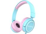 Cuffie Per Bambini Con Cavo, Pieghevoli, Suono Stereo, Limitazione Sicura Del Volume, Jack Da 3,5 Mm, Cuffie Per Bambini Per Scuola, Ragazzo, Ragazza, Tablet, Pc