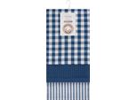 Panni Eurofirany, 50 X 70 Cm, Blu Set Di 3 Panni In Cotone