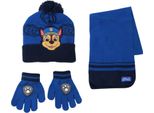 Cappello E Guanti Blu Dei Paw Patrol