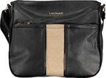 Elegante Borsa Da Donna Nera Con Tracolla E Chiusura A Zip