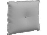 Vidaxl Cuscino Di Schienale Grigio Nuvola 60 X 19 X 50 Cm Tessuto
