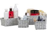 Set Di 4 Cestini Relaxdays Intrecciati