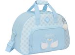 Borsa Sportiva Glow Lab Swans Blu Chiaro 48 X 33 X 21 Cm