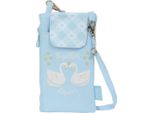 Glow Lab Swans Portafoglio Borsa Per Cellulare Blu